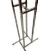Modern Foldable 4-Way Rack | Metal Coat Display Stand for Home & Store
