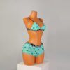 Fiberglass Plus Size Half-Body Female Mannequin