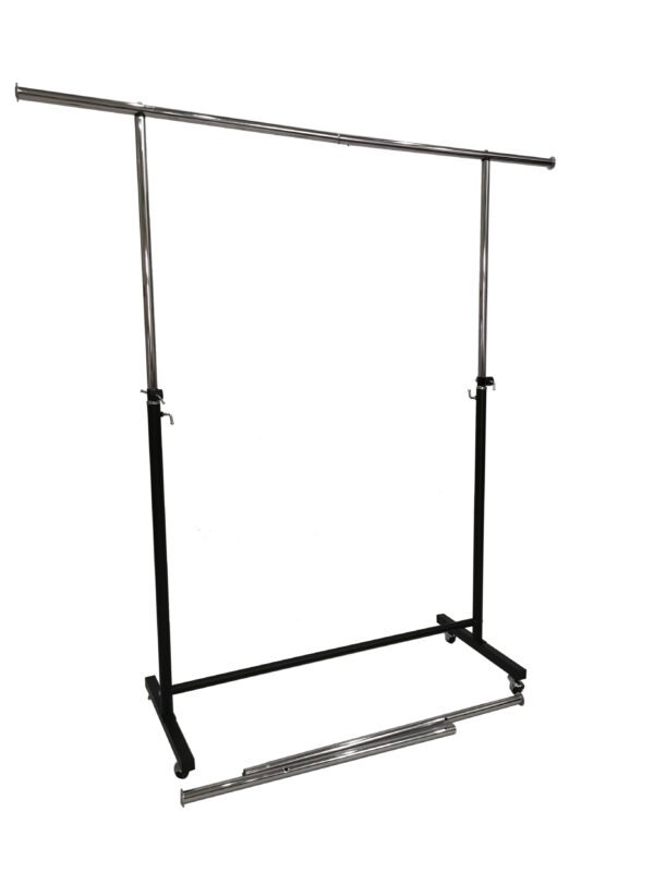 Custom Metal Clothing Rack | Dress Display Stand for Fashion Boutiques