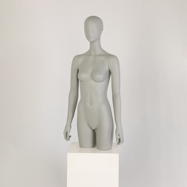 Fiberglass Half-Body Female Mannequin