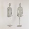 Fiberglass Half-Body Female Mannequin