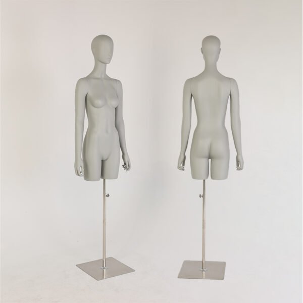 Fiberglass Half-Body Female Mannequin