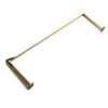 Shoe Store Furniture | Gold Metal Wall Display Stand for Shoes