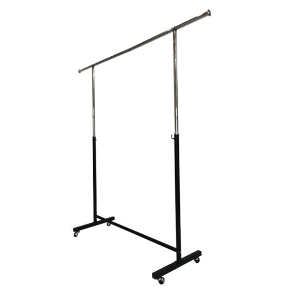 Metal Garment Rack | T-Shirt Display Stand for Boutique Retail Stores