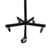 S-Shaped Garment Display Rack | Metal Spiral Stand for Hotels & Living Spaces