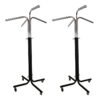 4-Arm Rotating Clothing Display Rack