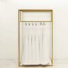Custom Store Display Furniture | LED Clothes Rack for Boutique Retail