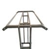 Standing Chrome Garment Display Rack