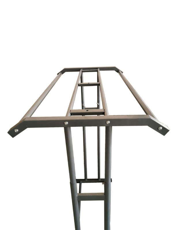 Standing Chrome Garment Display Rack