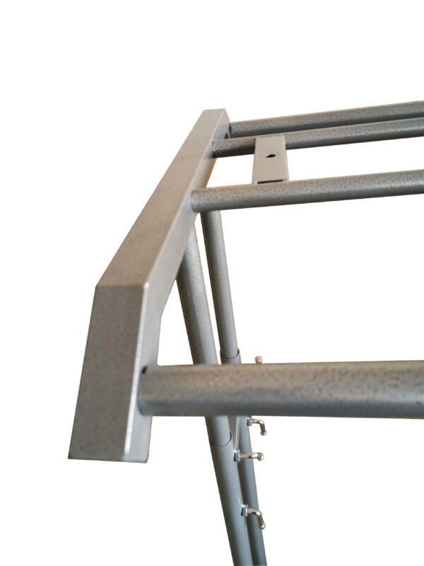 Standing Chrome Garment Display Rack