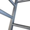 Standing Chrome Garment Display Rack