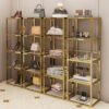 Retail Shop Furniture | Metal Display Rack for Footwear & Handbags