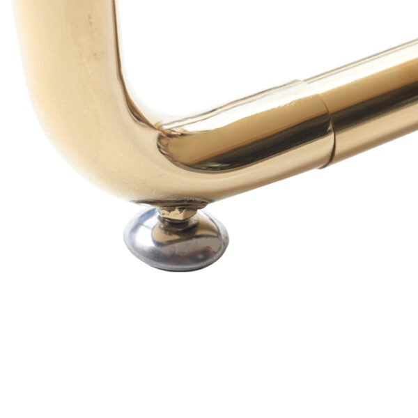 Custom Gold Metal Rack | Boutique Clothing & Dress Display Stand
