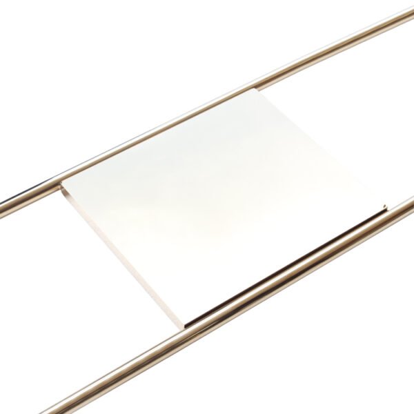 Custom Gold Metal Rack | Boutique Clothing & Dress Display Stand