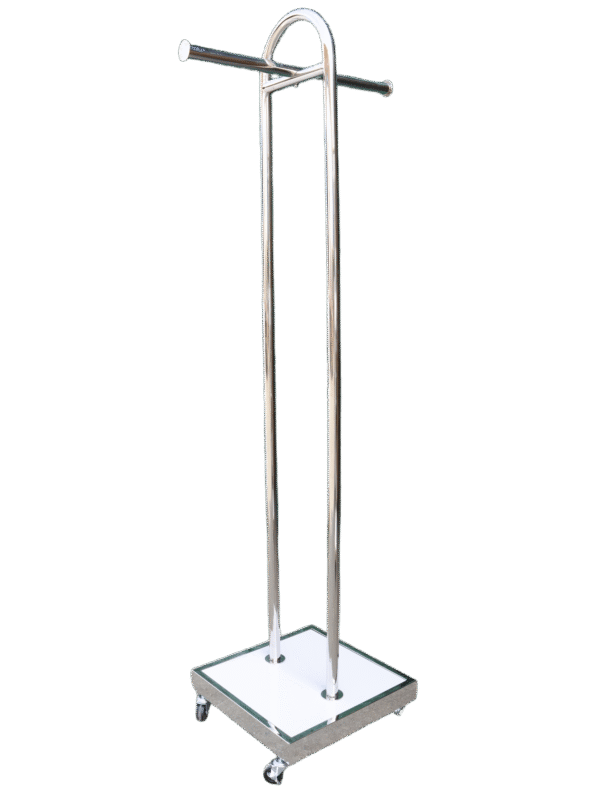 Bridal Gown Garment Stand | Gold Display Rack for Fashion Boutiques