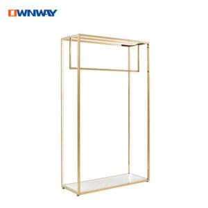 LED Hanging Rack | Heavy-Duty Clothing Display Stand for Fashion Shops