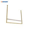 Wall-Mounted Stainless Steel Rack | Display Hanger for Retail Clothing Shops