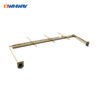 Gold Metal Bag Rack | Wall-Mounted Display Stand for Boutiques
