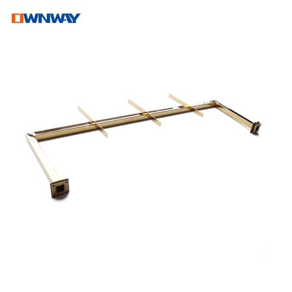 Gold Metal Bag Rack | Wall-Mounted Display Stand for Boutiques