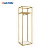 Custom Gold Wedding Dress Rack | Luxury Display Stand for Bridal Shops