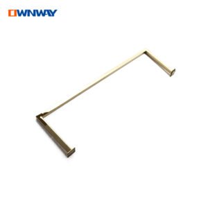 Shoe Store Furniture | Gold Metal Wall Display Stand for Shoes