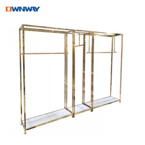 Custom Boutique Garment Display Rack – Sturdy Metal Clothes Stand
