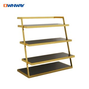 Custom Metal Rack | 3-Tier Display Stand for Shoes & Bags