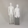 Realistic Half-Body Standing Child Mannequin