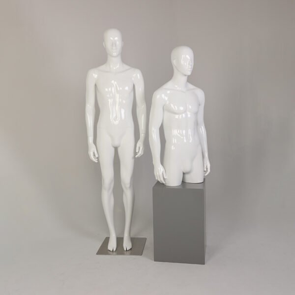 Realistic Half-Body Standing Child Mannequin