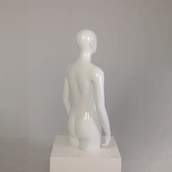 Realistic Half-Body Standing Child Mannequin