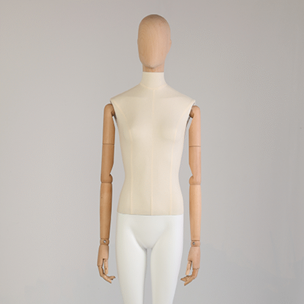 Fabric Covered Articulate Mannequin