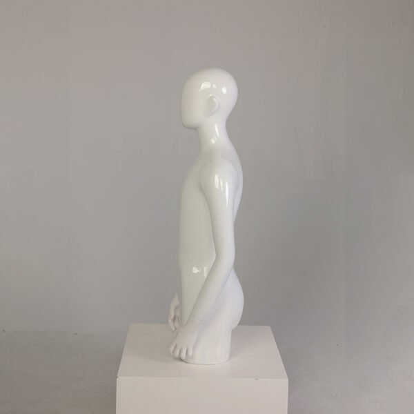 Realistic Half-Body Standing Child Mannequin