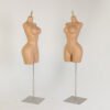 High-End Brazilian Curvy Half-Body Mannequin