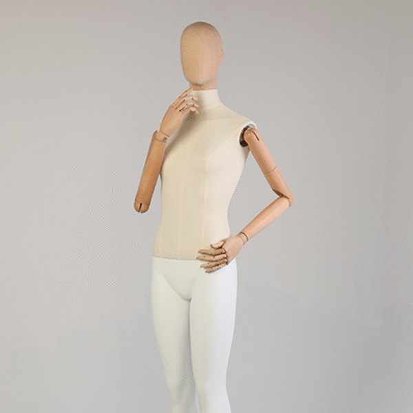 Fabric Covered Articulate Mannequin