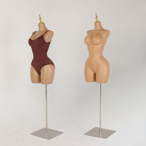 High-End Brazilian Curvy Half-Body Mannequin