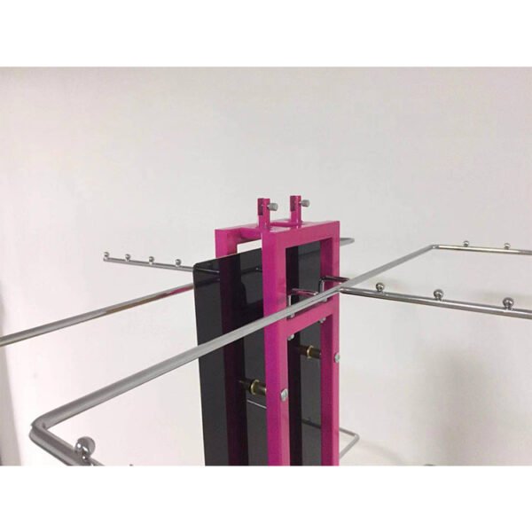 Gold Metal Clothing Rack | Custom Hanging Dress Display for Retail Boutiques
