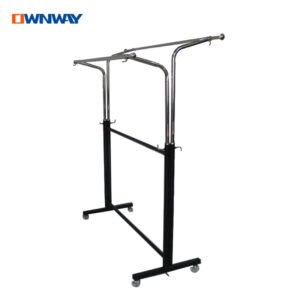 Custom Metal Garment Rack | Display Stand for Retail Clothing Shops