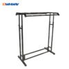 Wholesale Chrome Metal Rack | Standing Clothing Display for Retail Stores