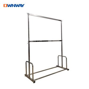 Wholesale Chrome Clothing Display Rack