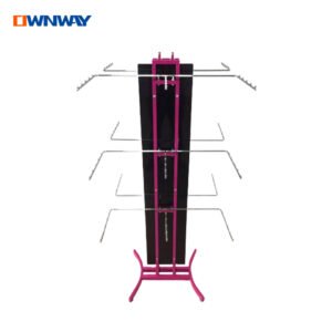 Gold Metal Clothing Rack | Custom Hanging Dress Display for Retail Boutiques