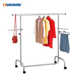 Custom Metal Clothing Rack | Dress Display Stand for Fashion Boutiques