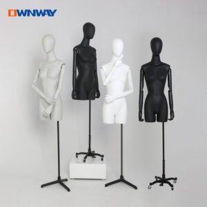 Adjustable Half Body Female Mannequin