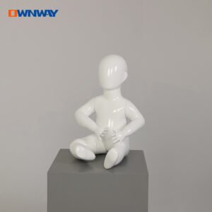 Realistic Sitting Child Mannequin