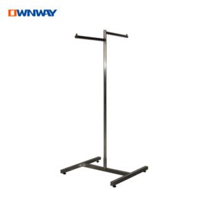 Boutique Clothes Shelf | Metal Display Rack for T-Shirts and Apparel