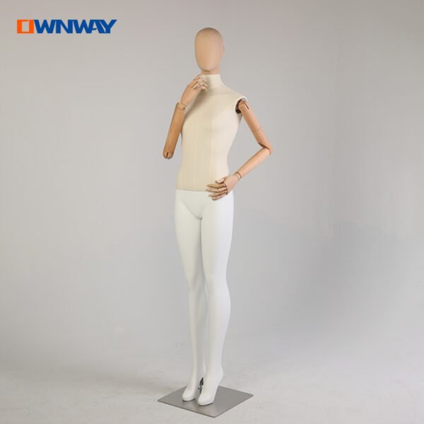 Fabric Covered Articulate Mannequin
