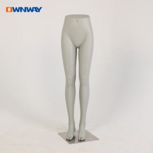 Female Fiberglass Posed Leg Mannequin