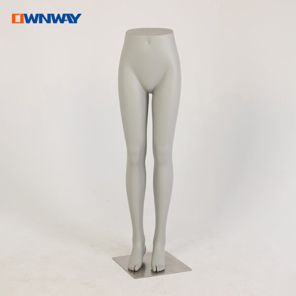 Female Fiberglass Posed Leg Mannequin