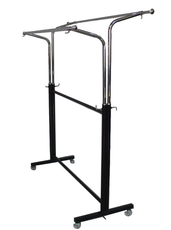 Custom Metal Garment Rack | Display Stand for Retail Clothing Shops