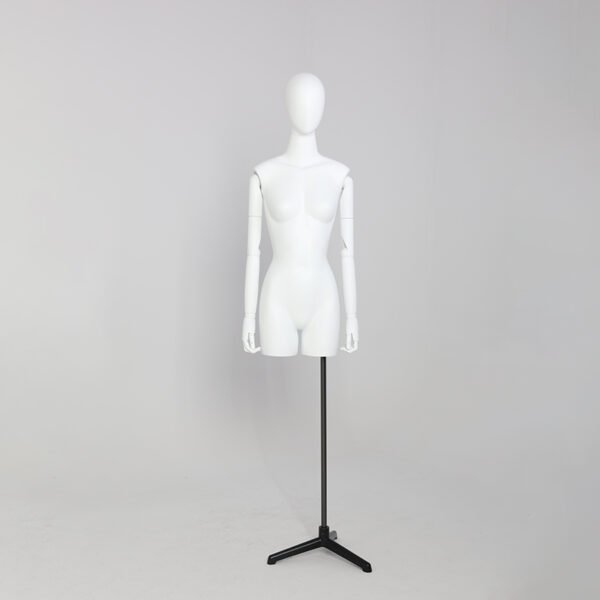 Adjustable Half Body Female Mannequin