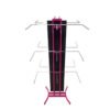 Gold Metal Clothing Rack | Custom Hanging Dress Display for Retail Boutiques